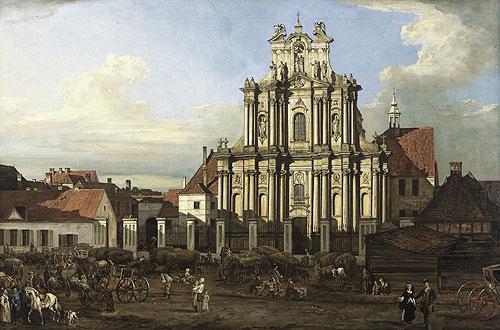 Bernardo Bellotto Visitationist Church in Warsaw China oil painting art